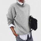Long Sleeve Jumper with Loose Relaxed Fit