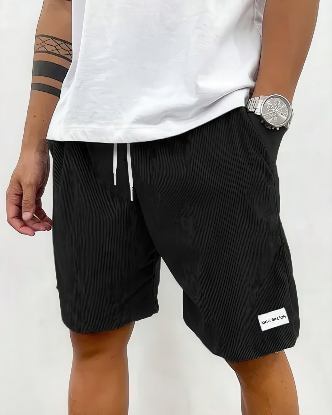 Relaxed Loose-Fit Shorts with Breathable Fabric