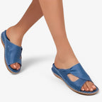 Sandalias ortopédicas con ajuste regulable y flexible