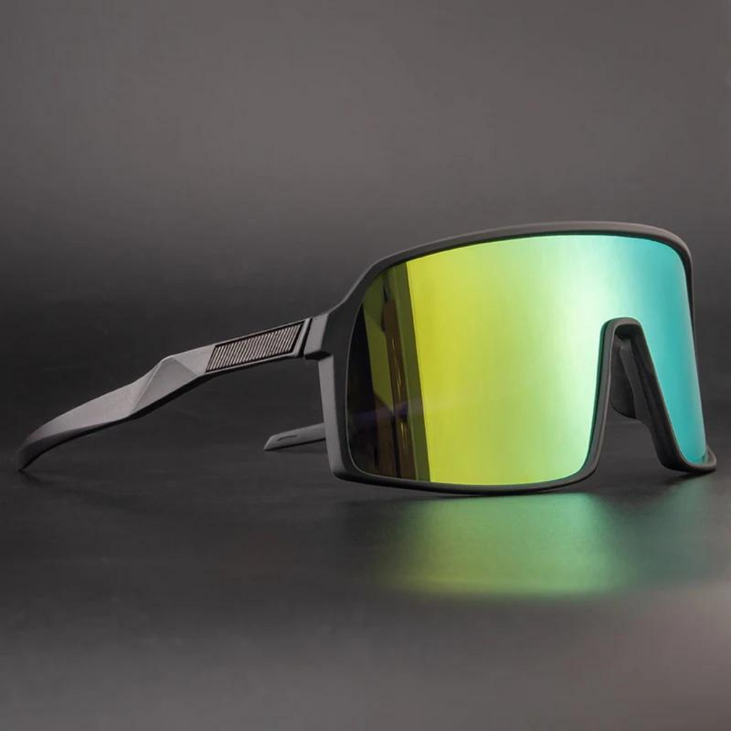 Unisex sport cycling sunglasses with a secure, active fit
