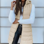 Hooded Sleeveless Vest for Easy Layering