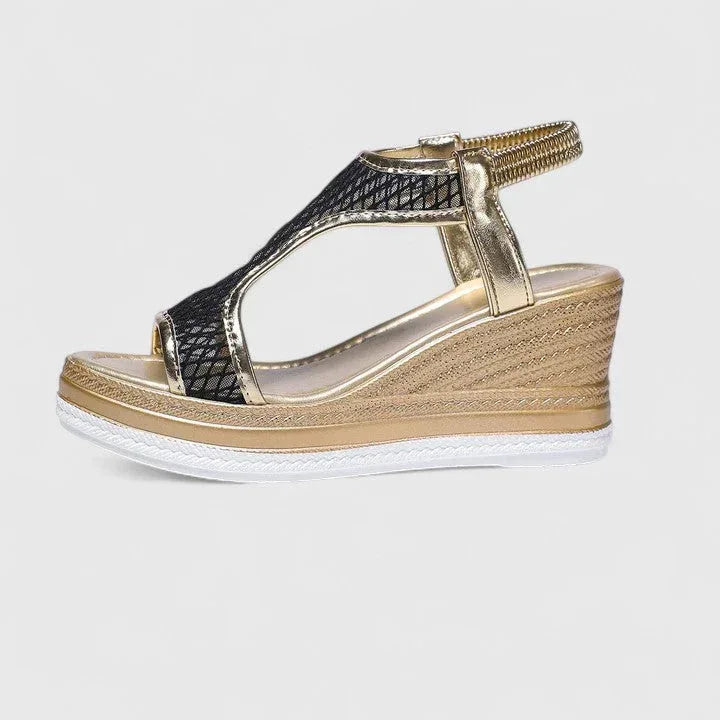 Sandalias con acolchado de gel y plantilla anatómica
