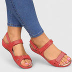 Cushioned Sandals with Slip-Resistant Sole