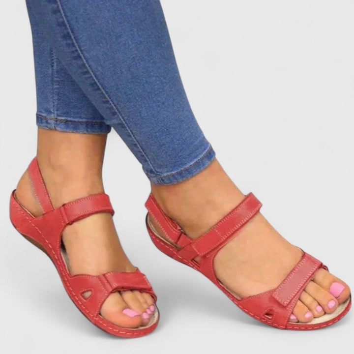Cushioned Sandals with Slip-Resistant Sole