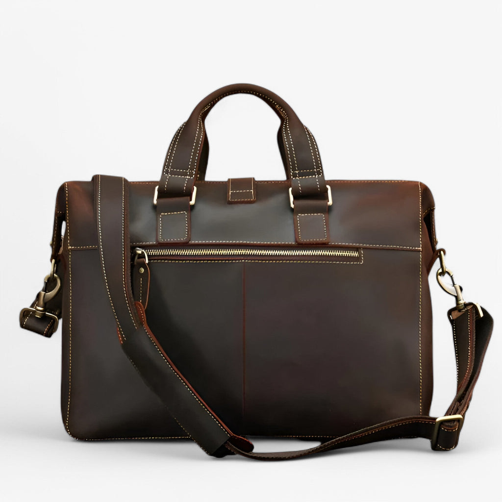 Structured Briefcase with Laptop Compartment