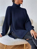 Oversized Crew Neck Jumper with Relaxed Fit