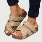 Sandalias acolchadas con empeine transpirable y opción estampada