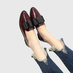 Flat Loafers with Cushioned Footbed