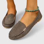 Slip in-loafers med sofistikerad finish