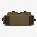 Bolso de hombro de lona vintage para portátiles de 13 a 17 pulgadas