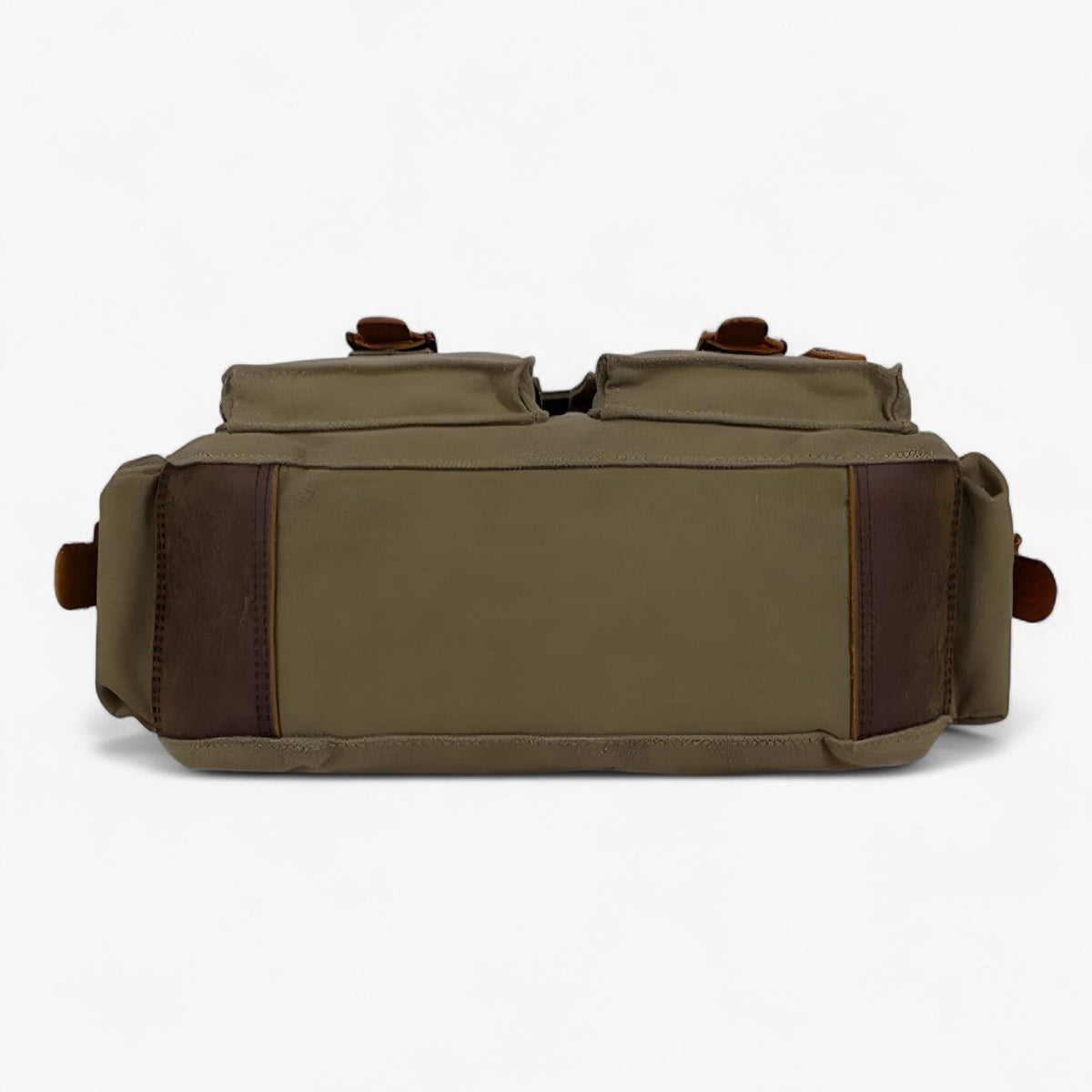 Bolso de hombro de lona vintage para portátiles de 13 a 17 pulgadas
