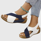 Cushioned Flat Sandals with Adjustable Buckle Straps