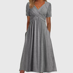 Flowing Dress with Smooth Silhouette