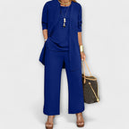 Three Piece Set with Relaxed Coordinated Design