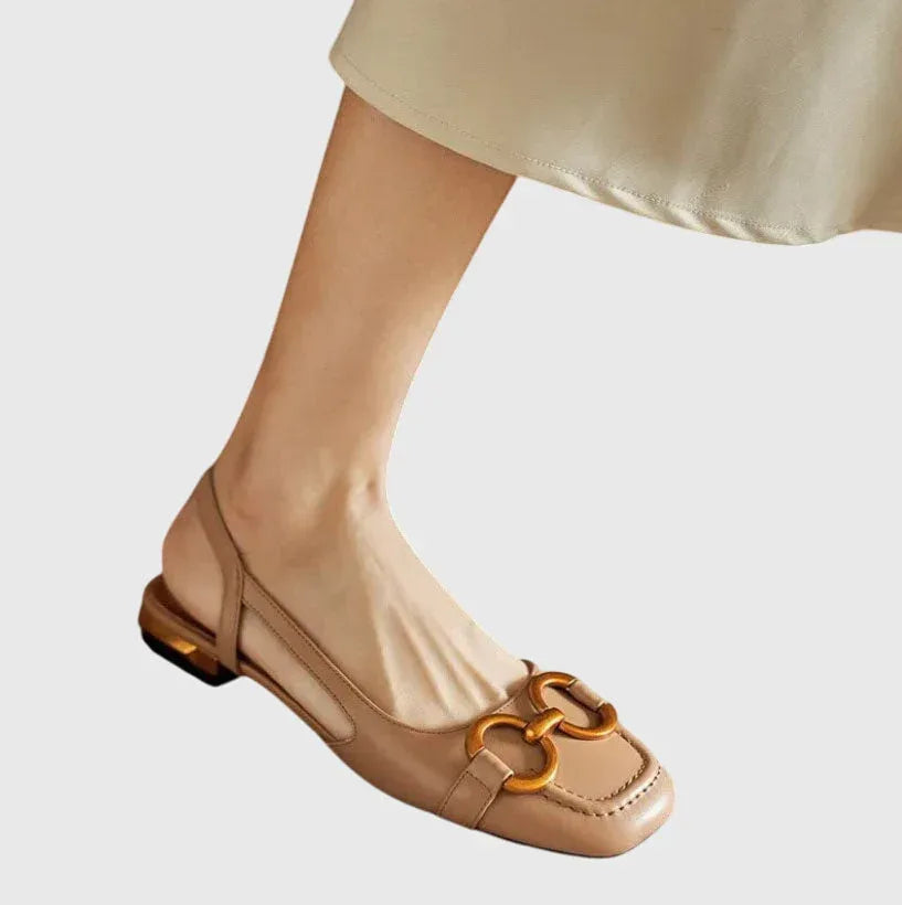 Buckle Fastening Sandals with Contoured Footbed