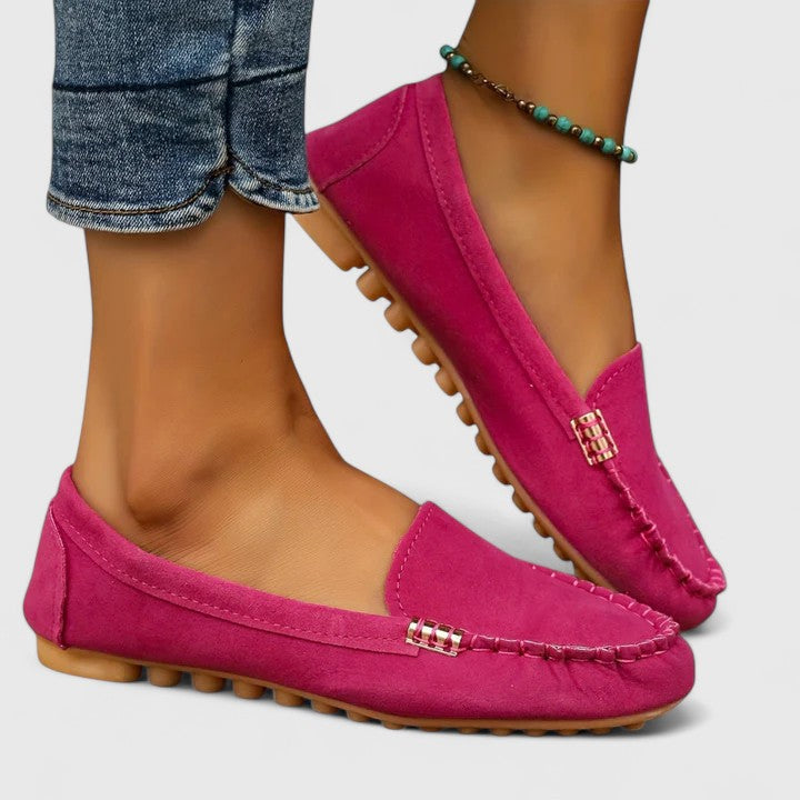 Slip in-loafers med sofistikerad finish