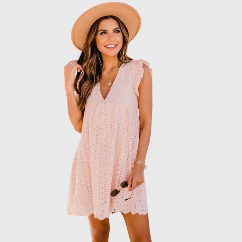 Summer Dress with Concealed Built-In Pockets