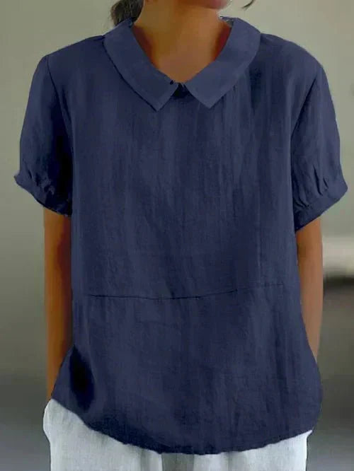 Camisa clásica de corte atemporal y cómodo