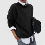 Long Sleeve Jumper with Loose Relaxed Fit