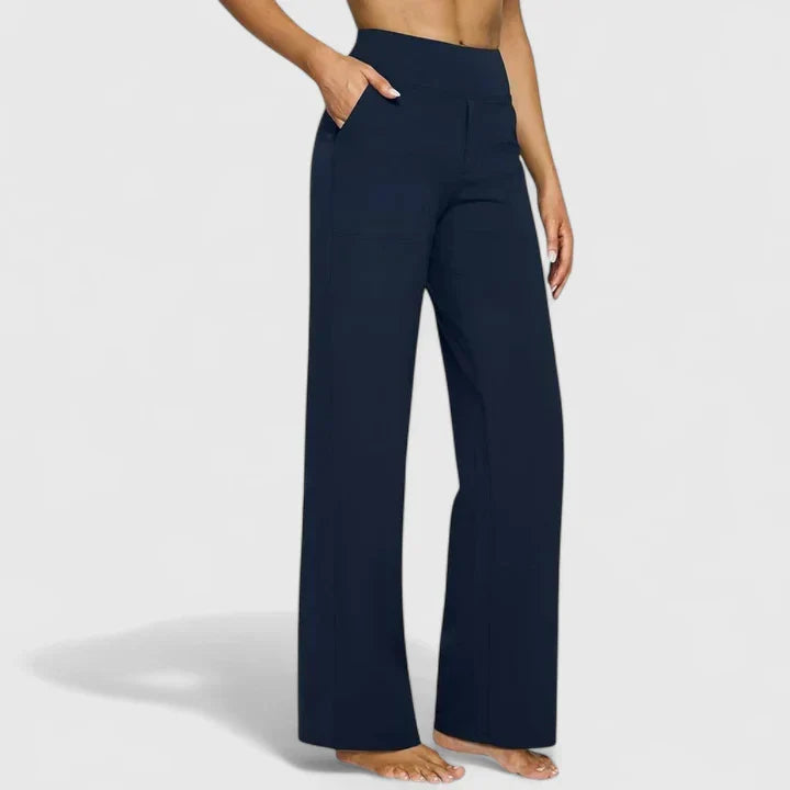 Lightweight Breathable Trousers with Elegant Line