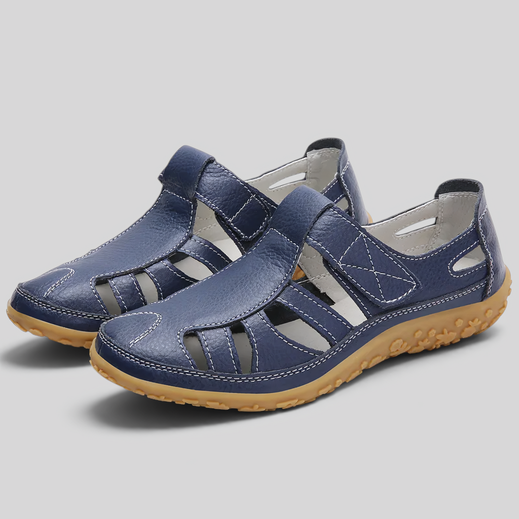Ortopediska sandaler med ergonomisk halkfri sula