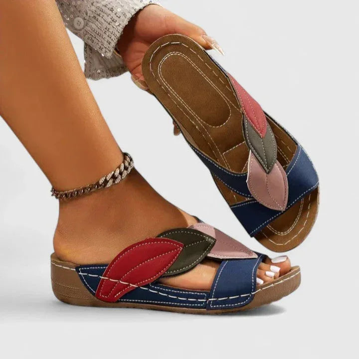 Soft Support Sandals with Slip-Resistant Sole