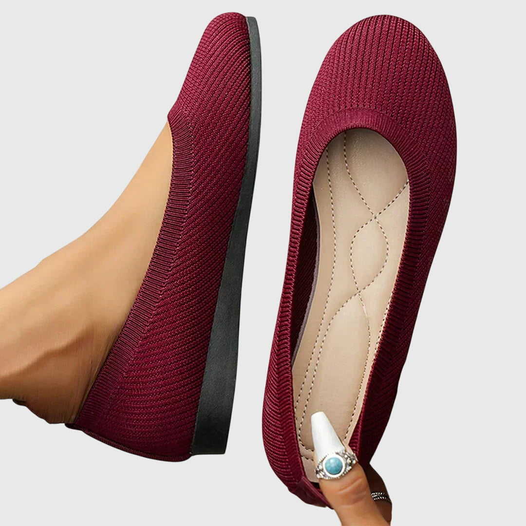 Breathable Slip-On Shoes with Slip-Resistant Sole