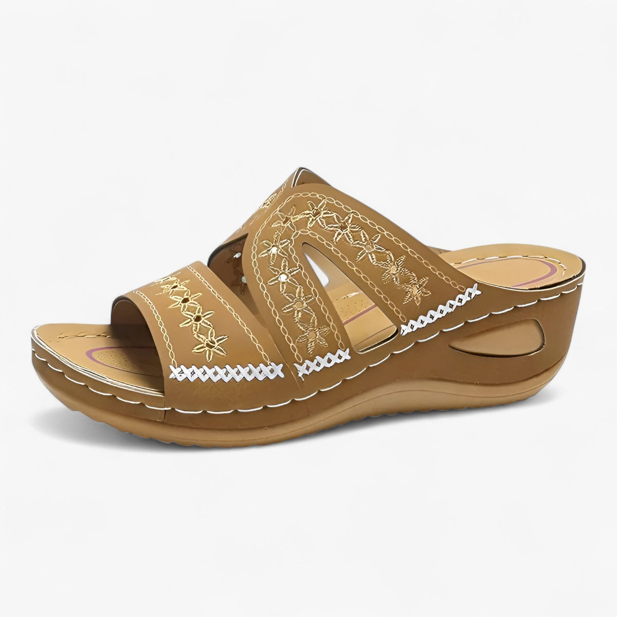 Sandalias con suela moldeada y soporte del arco integrado