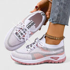 Zapatillas acolchadas con empeine transpirable