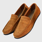 Cushioned Slip-On Loafers with Bold Colour Options