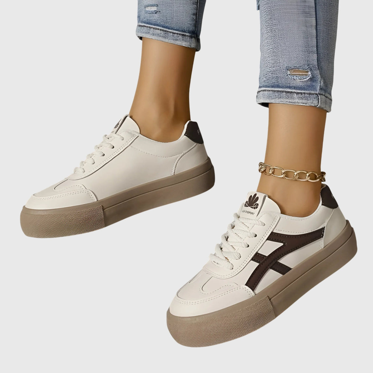 Sneakers för vardagen med stödjande dämpning