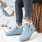 Lined Winter Boots with Wide Toe Box