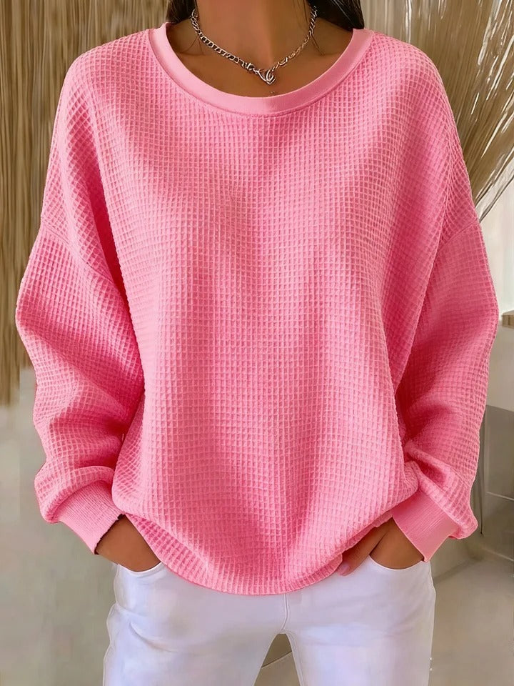 Minimalist Sweatshirt with Relaxed Fit
