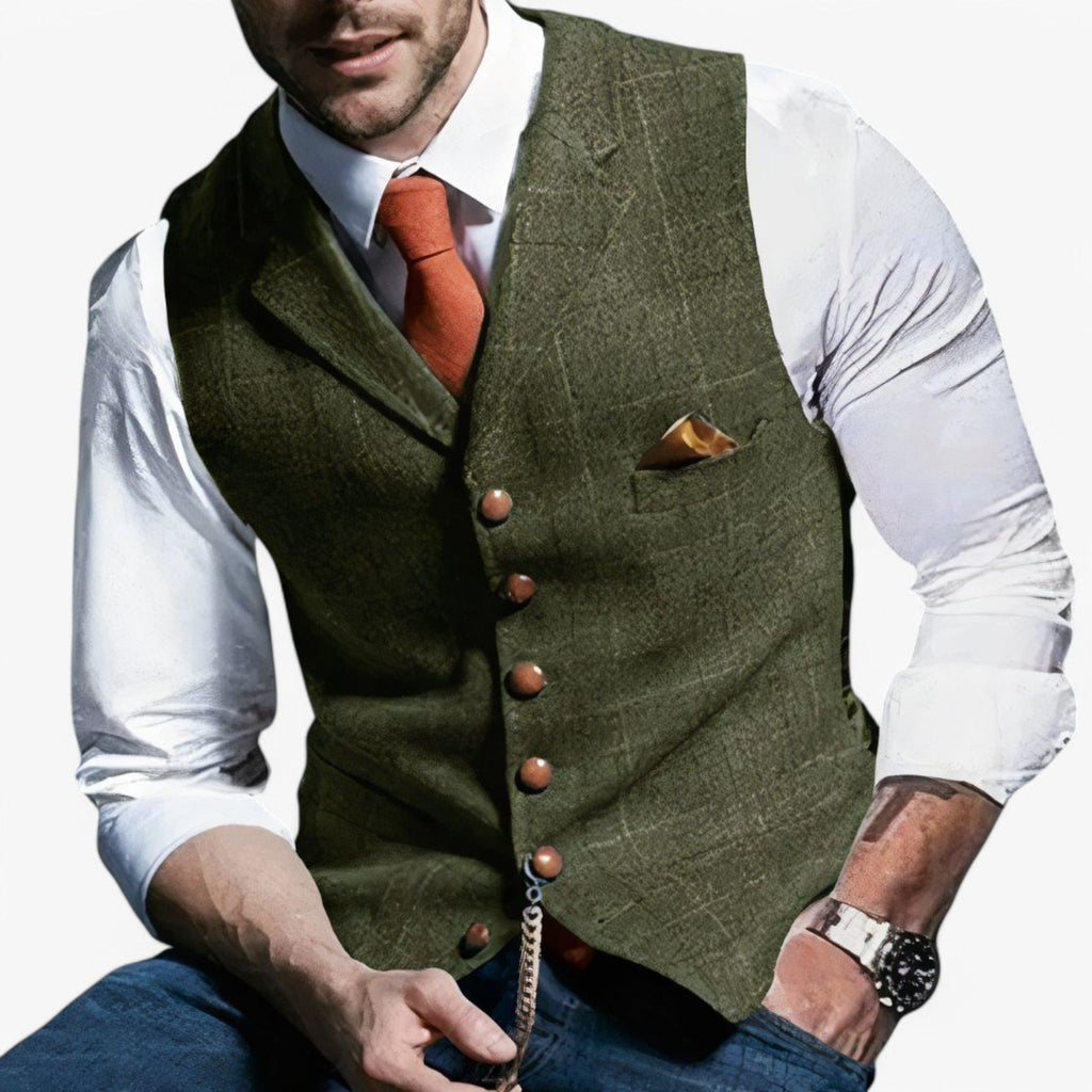 Tailored Men's Waistcoat for Formal and Casual Wear