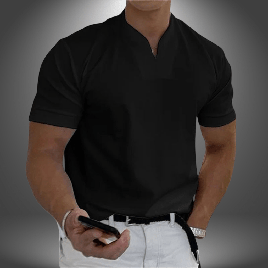 Men's V-Neck T-Shirt in Soft Everyday Fabric