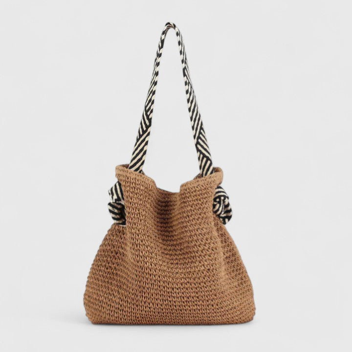 Handwoven Boho Bag with Magnetic Closure