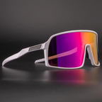Unisex sport cycling sunglasses with a secure, active fit