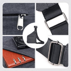 Bolso de hombro antirrobo con transporte ergonómico
