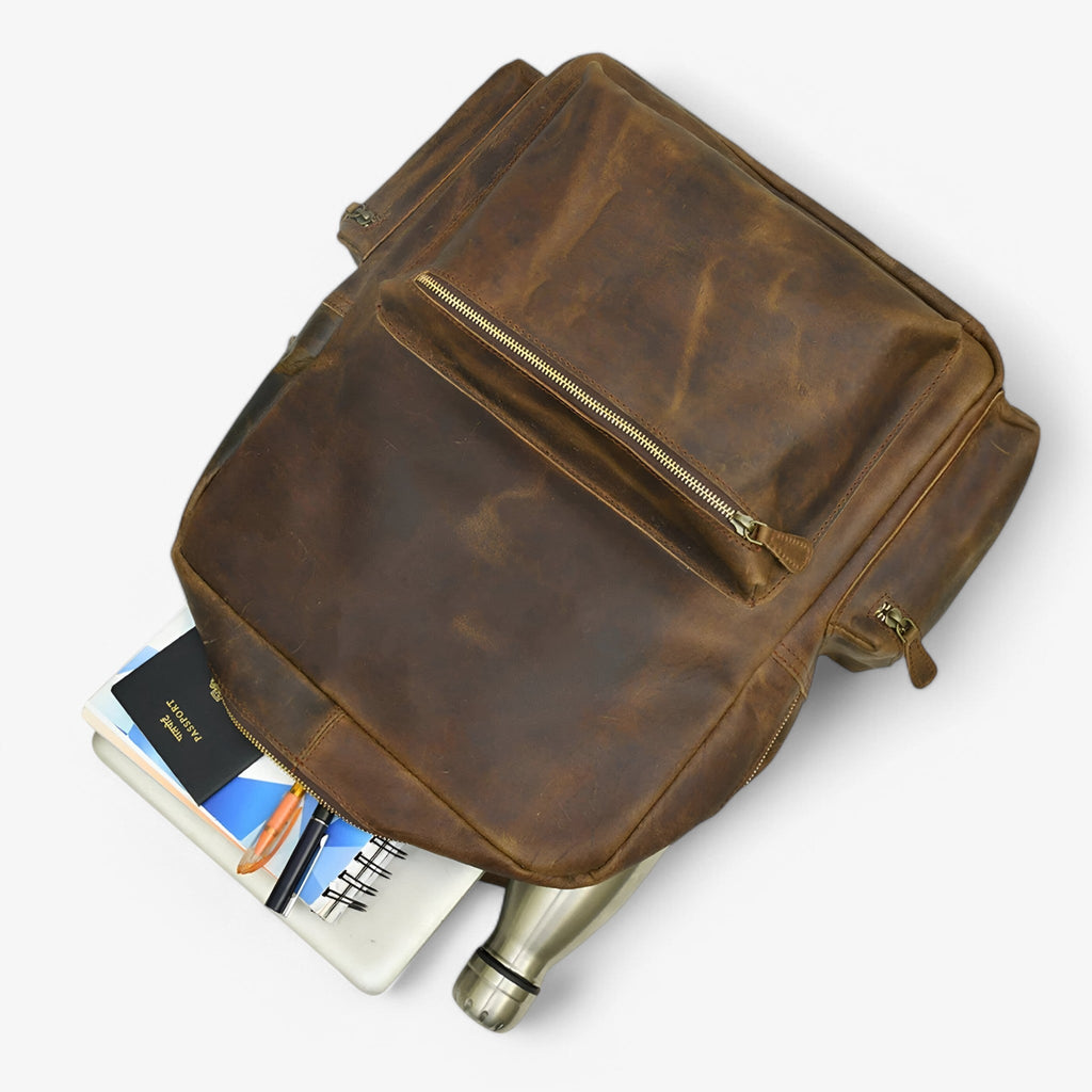 Rugged Backpack with Laptop Sleeve and Padded Straps