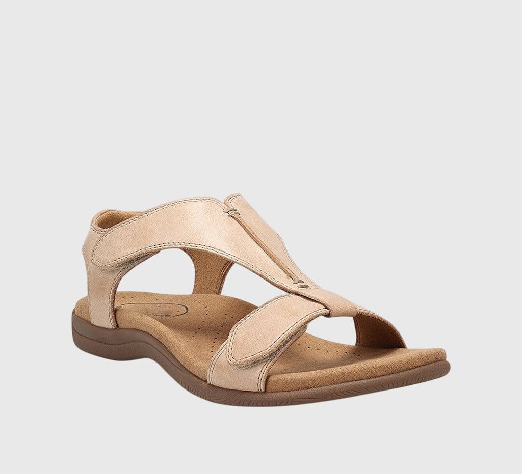 Sandalias con tira de velcro y plantilla acolchada