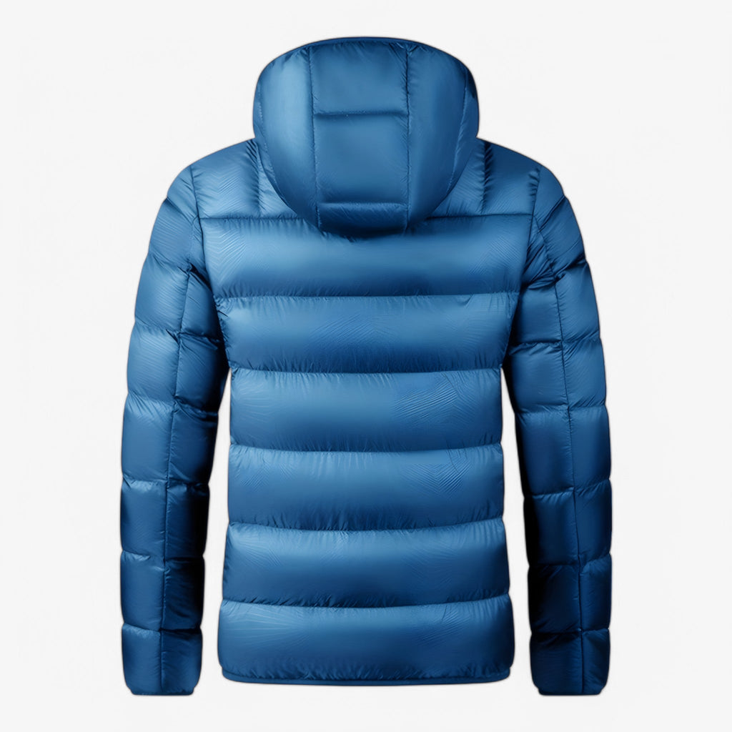 Padded Puffer Jacket with Adjustable Hood