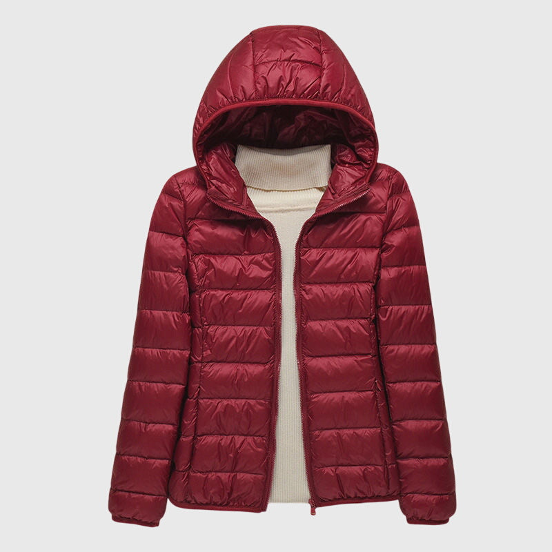 Ultra Light Quilted Jacket with Wind and Water Protection