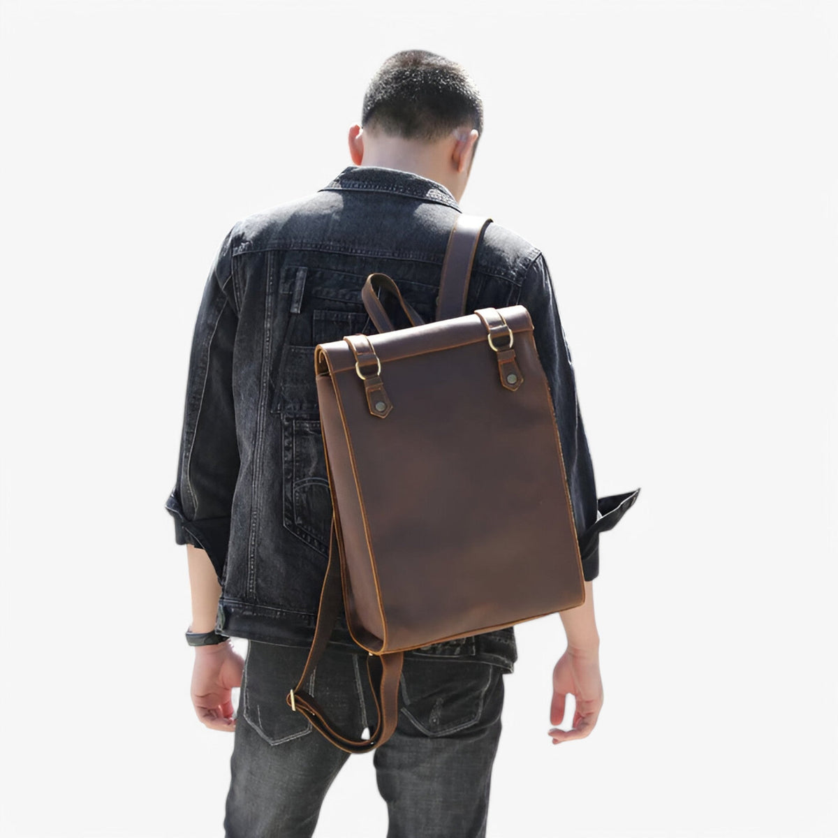 Structured Backpack with Padded Laptop Compartment
