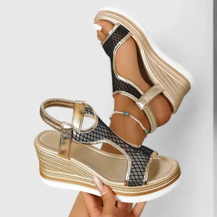 Sandalias con acolchado de gel y plantilla anatómica