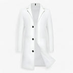 Chaqueta de algodón de corte ajustado para un estilo informal de oficina