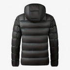 Padded Puffer Jacket with Adjustable Hood