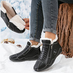 Lined Winter Boots with Wide Toe Box