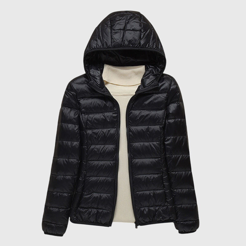 Ultra Light Quilted Jacket with Wind and Water Protection