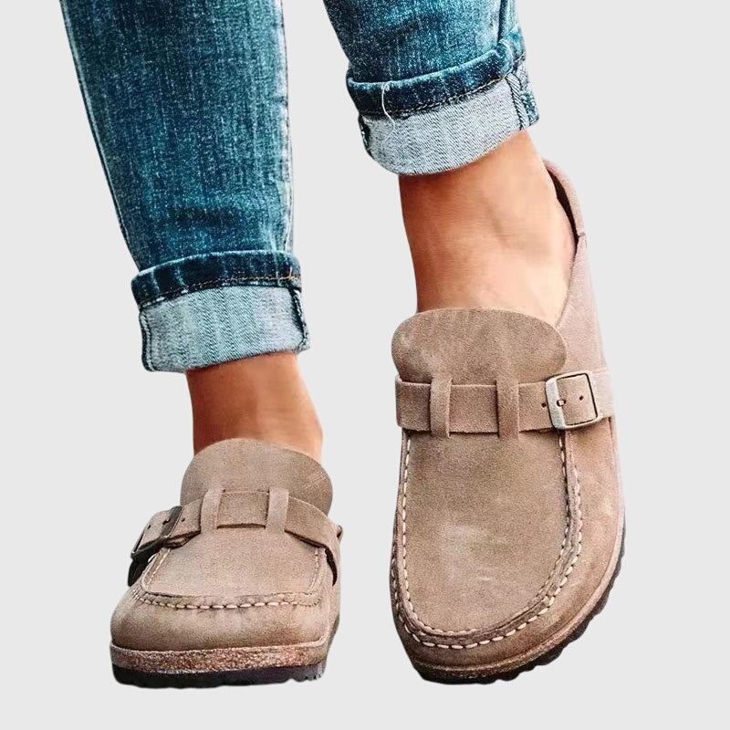 Slip-On Clogs with Moulded Sole and Slip-Resistant Grip