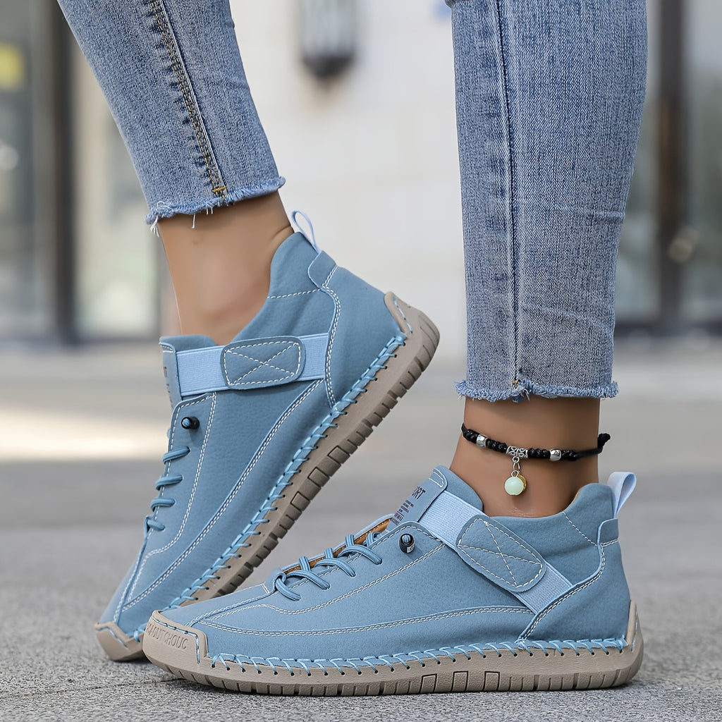 Velcro Strap Trainers with Wide Comfortable Fit